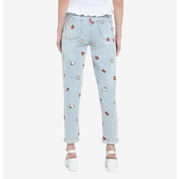 Hello Kitty Mom Jeans - Picture 2 of 5